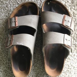 Greenish/Gray Birkenstocks